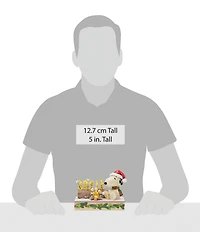 Jim Shore Peanuts Collection Snoopy and Woodstock's Light-Up Campfire Figurine