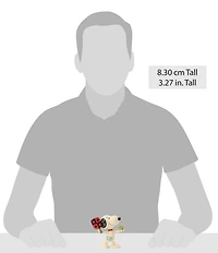 Jim Shore Peanuts Collection Snoopy Playing Pickleball Mini Figurine