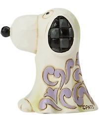 Jim Shore Peanuts Halloween Collection Snoopy Ghost Mini Figurine