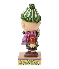 Jim Shore Peanuts Snoopy and Charlie in Christmas Sweaters Figurine