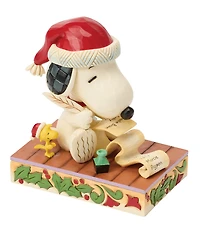 Jim Shore Peanuts Snoopy's Christmas List Figurine