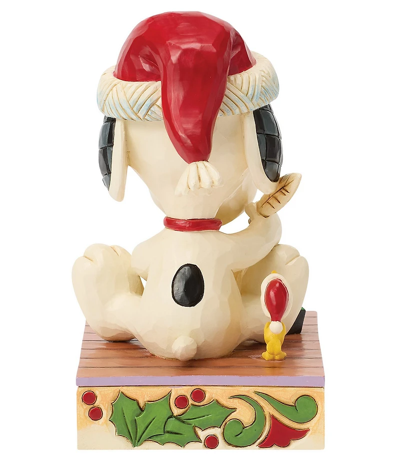 Jim Shore Peanuts Snoopy's Christmas List Figurine
