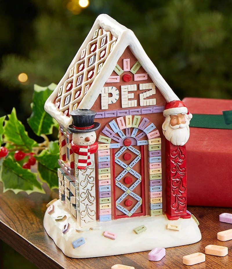 Jim Shore PEZ Collection Ginger-PEZ House Figurine