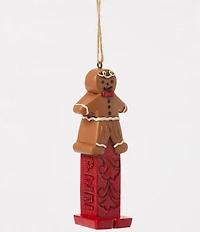 Jim Shore PEZ Collection Gingerbread Man Ornament