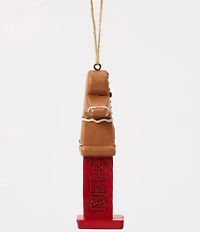 Jim Shore PEZ Collection Gingerbread Man Ornament