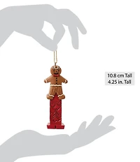 Jim Shore PEZ Collection Gingerbread Man Ornament