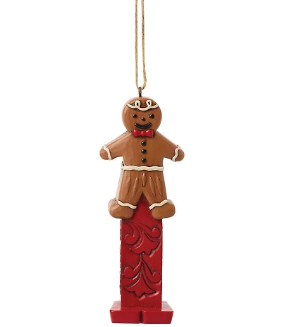Jim Shore PEZ Collection Gingerbread Man Ornament