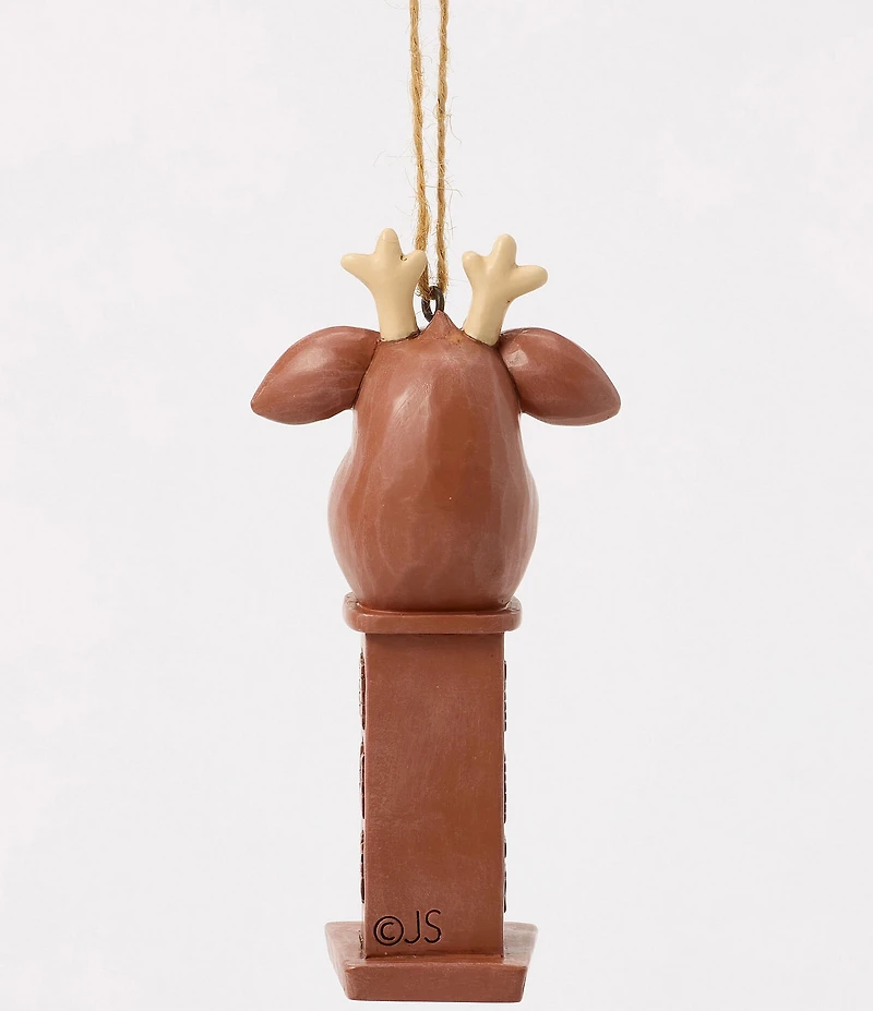 Jim Shore PEZ Collection Reindeer Dispenser Ornament
