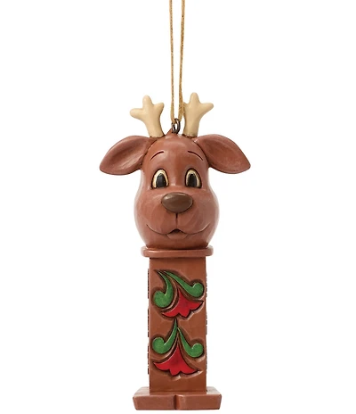Jim Shore PEZ Collection Reindeer Dispenser Ornament