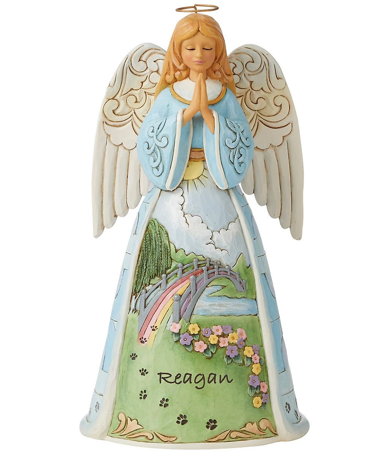 Jim Shore Rainbow Bridge Angel Figurine
