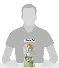 Jim Shore Rainbow Bridge Angel Figurine