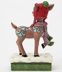 Jim Shore Rudolph Collection Rudolph With Knit Hat Figurine