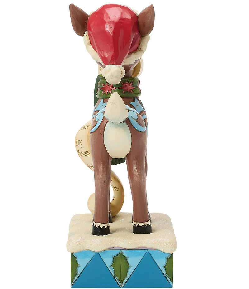 Jim Shore Rudolph Collection Rudolph With List LED Lit Figurine