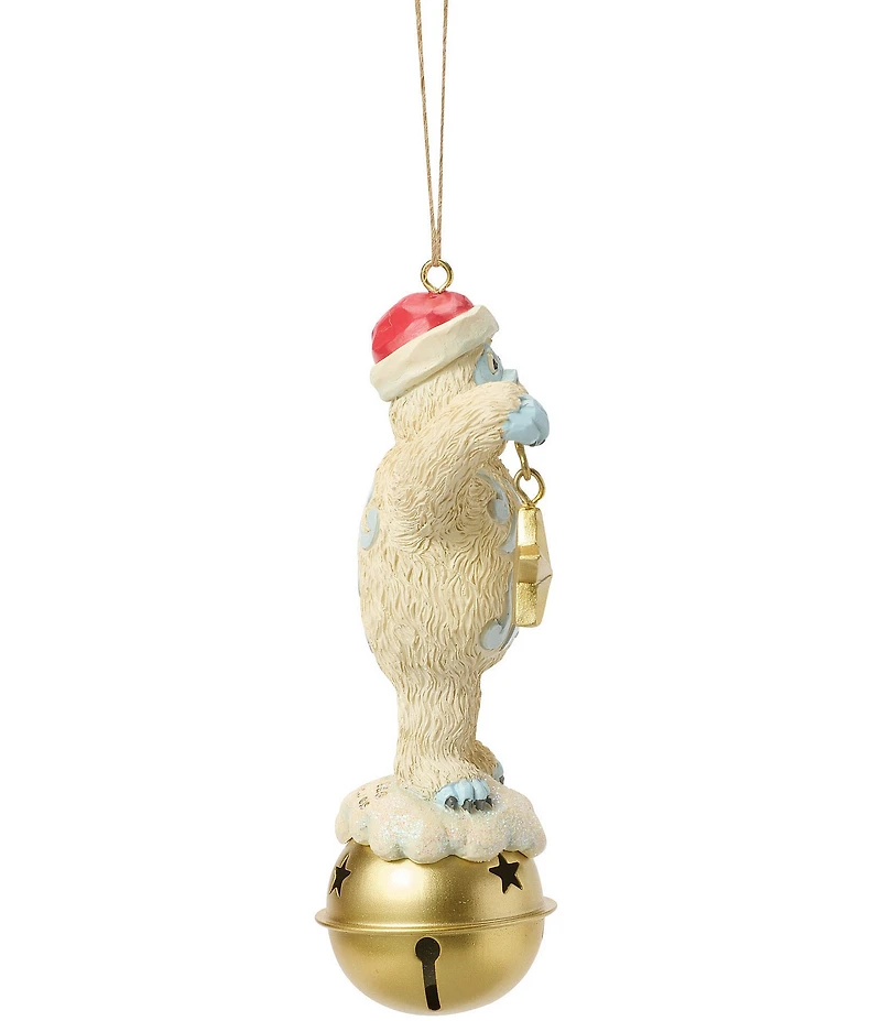 Jim Shore Rudolph Traditions Bumble on Jingle Bell Hanging Ornament
