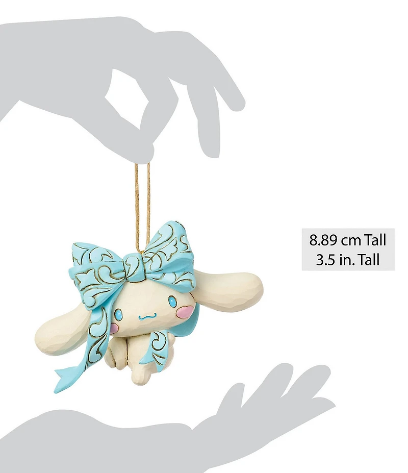 Jim Shore Sanrio Cinnamoroll In Blue Bow Hanging Ornament