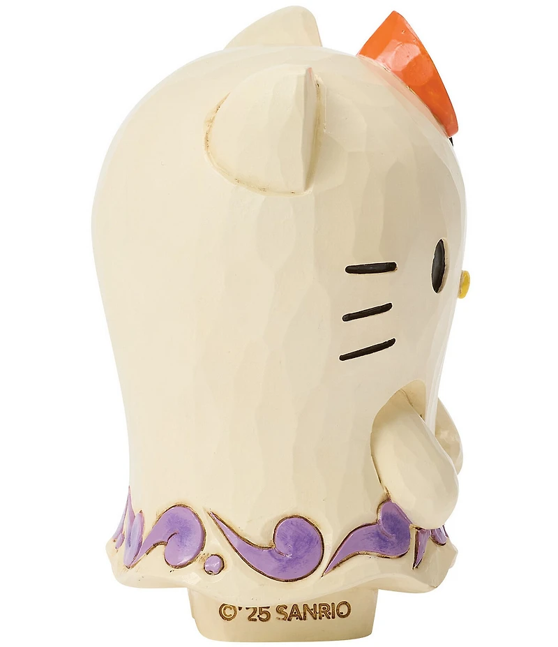 Jim Shore Sanrio Collection Hello Kitty Ghost Mini Figurine
