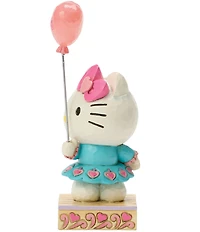 Jim Shore Sanrio Collection Hello Kitty Heart Balloon Figurine