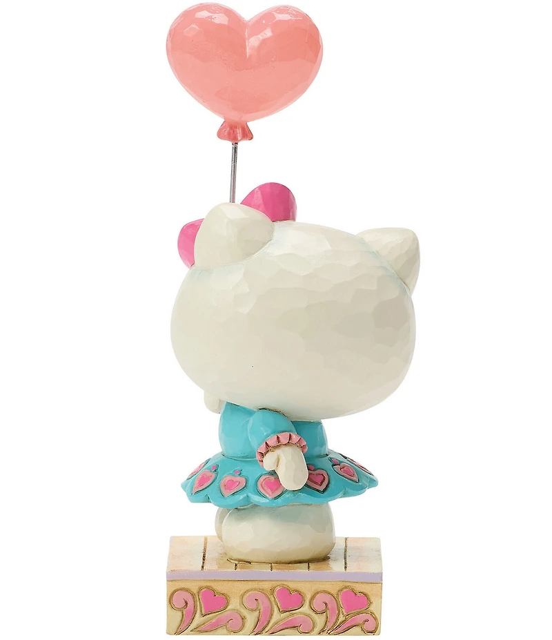 Jim Shore Sanrio Collection Hello Kitty Heart Balloon Figurine