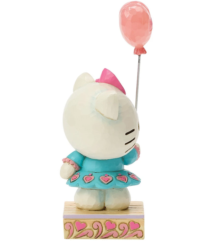 Jim Shore Sanrio Collection Hello Kitty Heart Balloon Figurine