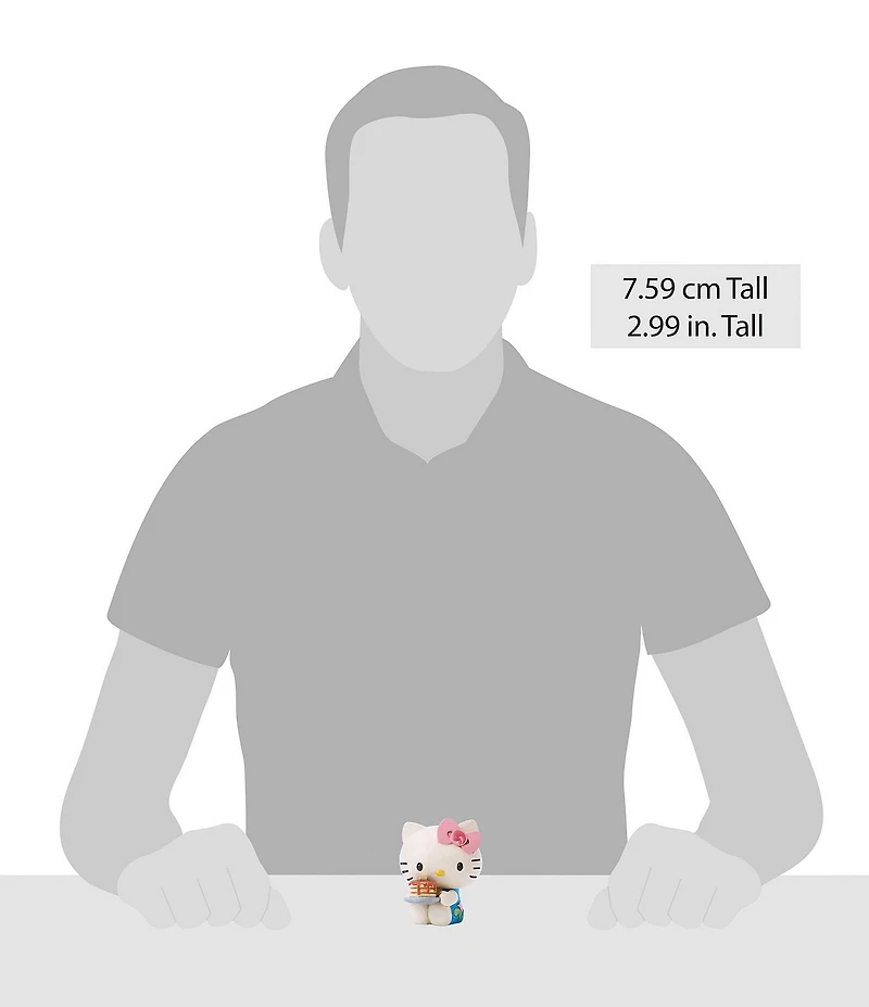 Jim Shore Sanrio Collection Hello Kitty Pancakes Mini Figurine