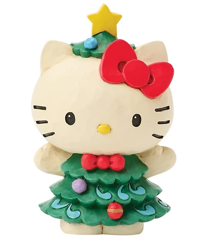 Jim Shore Sanrio Collection Hello Kitty Tree Mini Figurine