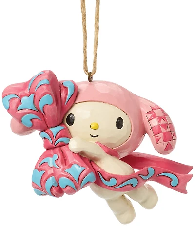 Jim Shore Sanrio Collection My Melody Pink Bow Ornament