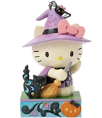 Jim Shore Sanrio Halloween Collection Hello Kitty Witch Costume Figurine