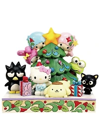 Jim Shore Sanrio Hello Kitty And Friends Tree Figurine
