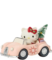 Jim Shore Sanrio Hello Kitty Christmas Car Figurine