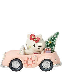 Jim Shore Sanrio Hello Kitty Christmas Car Figurine