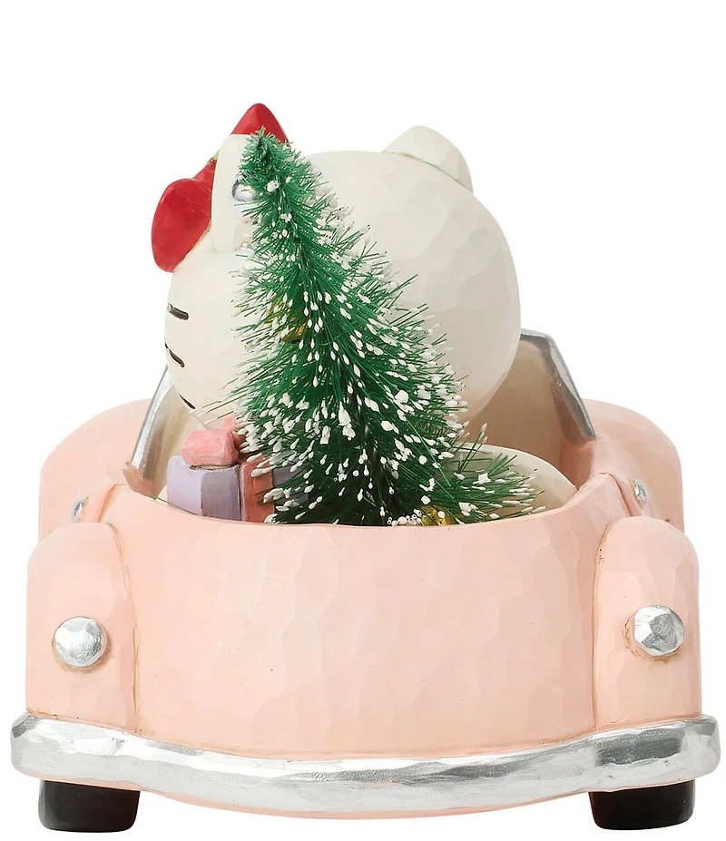 Jim Shore Sanrio Hello Kitty Christmas Car Figurine