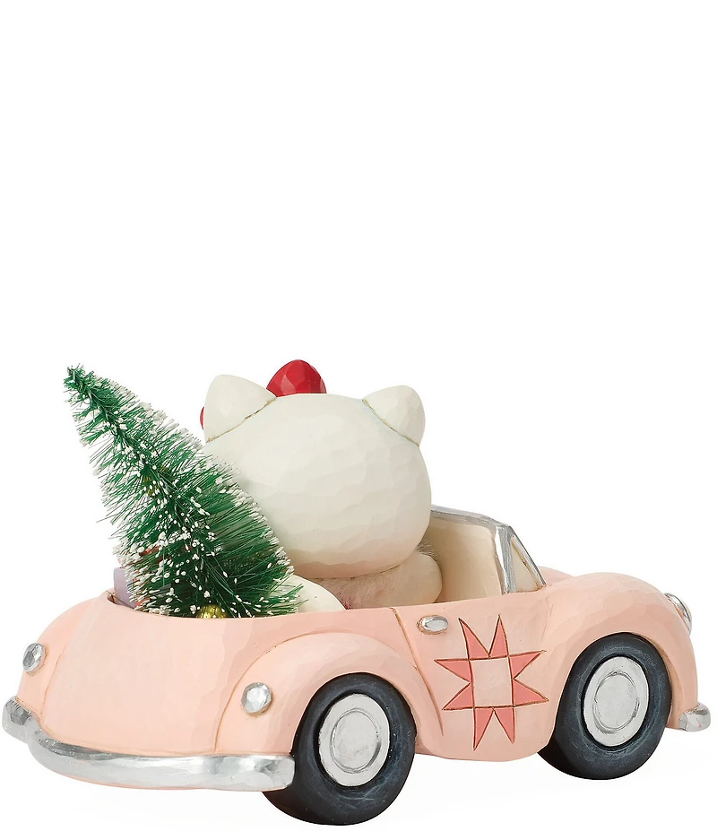 Jim Shore Sanrio Hello Kitty Christmas Car Figurine