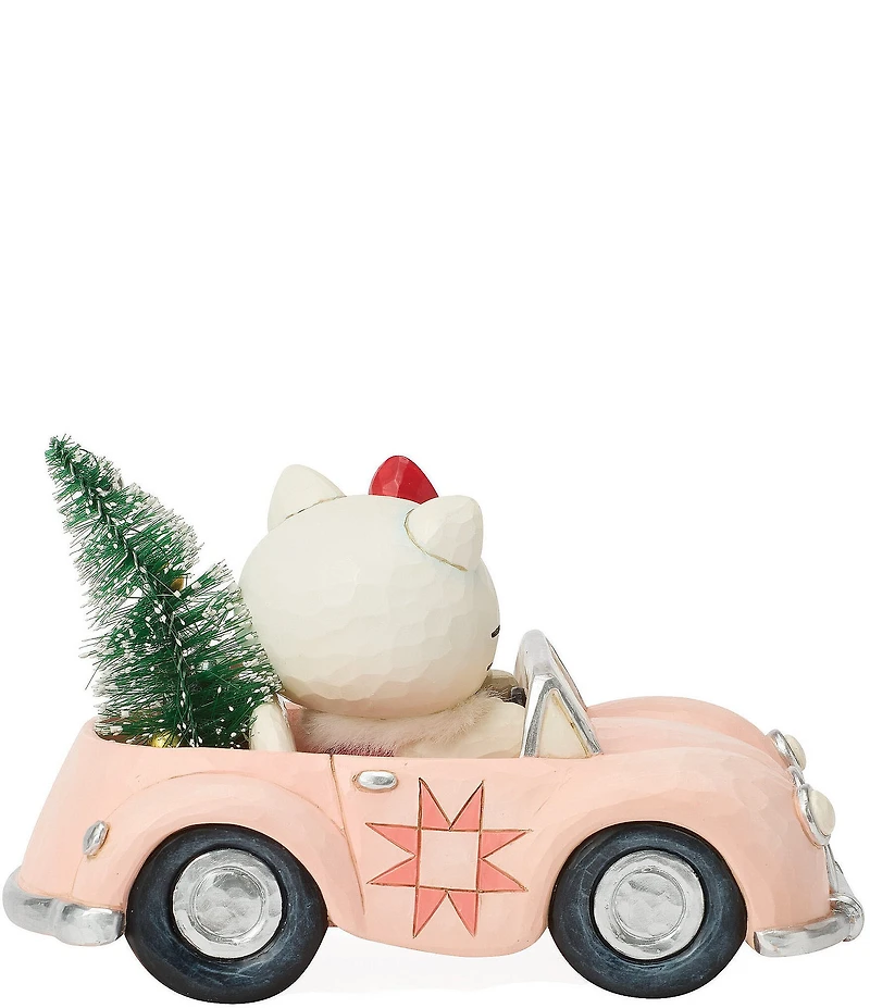 Jim Shore Sanrio Hello Kitty Christmas Car Figurine