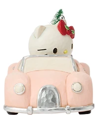 Jim Shore Sanrio Hello Kitty Christmas Car Figurine