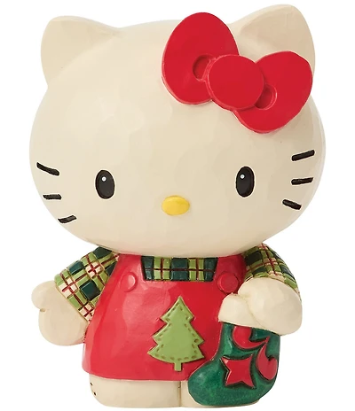 Jim Shore Sanrio Hello Kitty Christmas Miniature Figurine