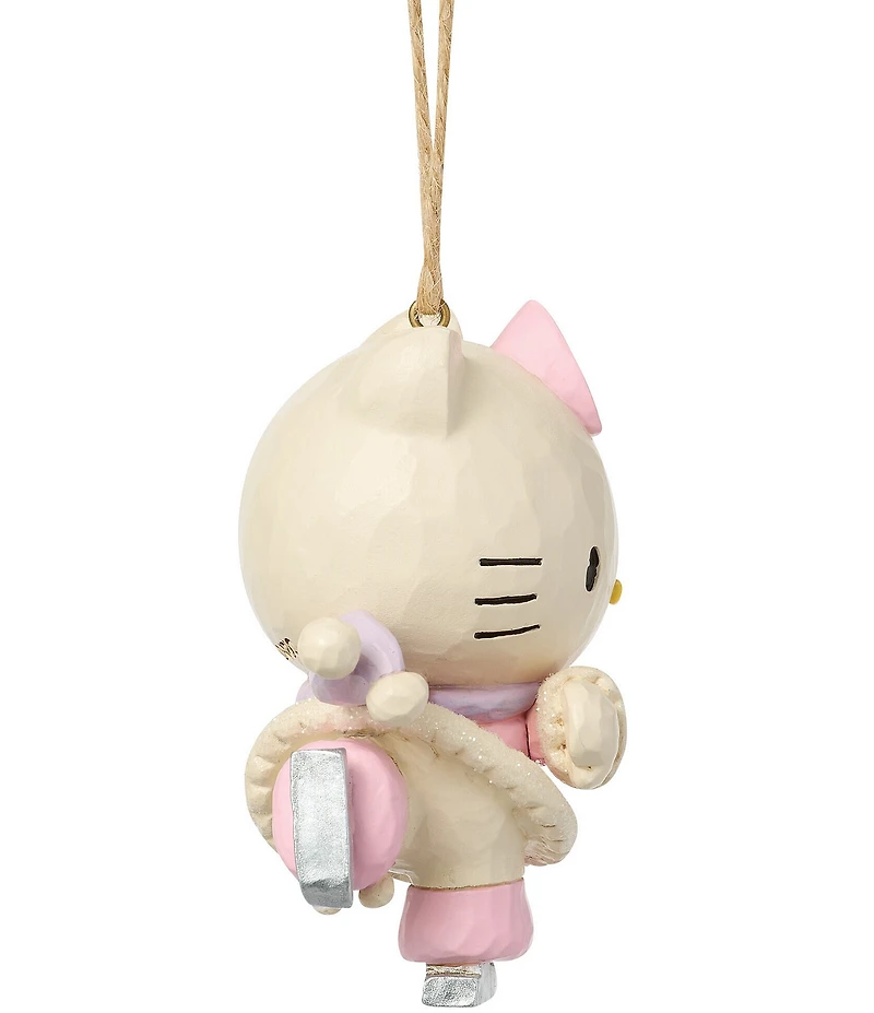 Jim Shore Sanrio Hello Kitty Ice Skating Hanging Ornament