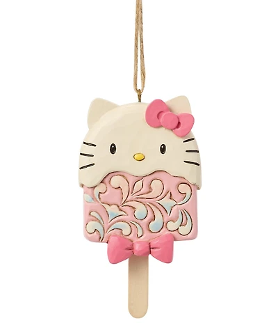 Jim Shore Sanrio Hello Kitty Popsicle Hanging Ornament