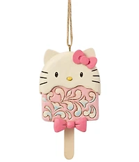 Jim Shore Sanrio Hello Kitty Popsicle Hanging Ornament