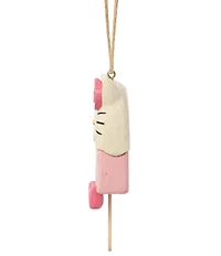Jim Shore Sanrio Hello Kitty Popsicle Hanging Ornament