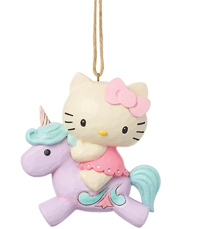 Jim Shore Sanrio Hello Kitty Unicorn Hanging Ornament