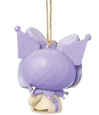 Jim Shore Sanrio Kuromi Bow Hanging Ornament