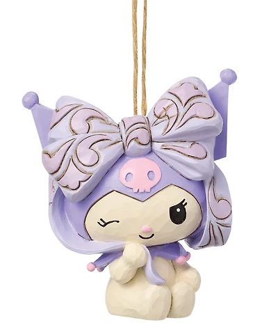 Jim Shore Sanrio Kuromi Bow Hanging Ornament