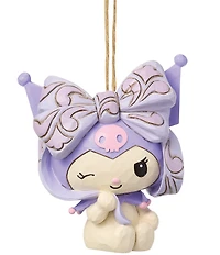 Jim Shore Sanrio Kuromi Bow Hanging Ornament