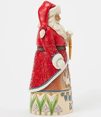 Jim Shore Santa Song Series Collection Heartwood Creek What Child Is This? Santa Figurine