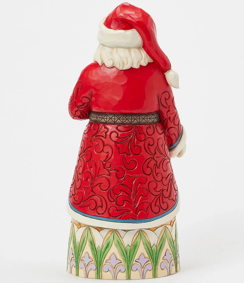 Jim Shore Santa Song Series Collection Heartwood Creek What Child Is This? Santa Figurine