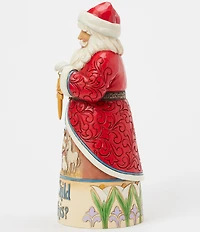Jim Shore Santa Song Series Collection Heartwood Creek What Child Is This? Santa Figurine