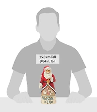 Jim Shore Santa Song Series Collection Heartwood Creek What Child Is This? Santa Figurine