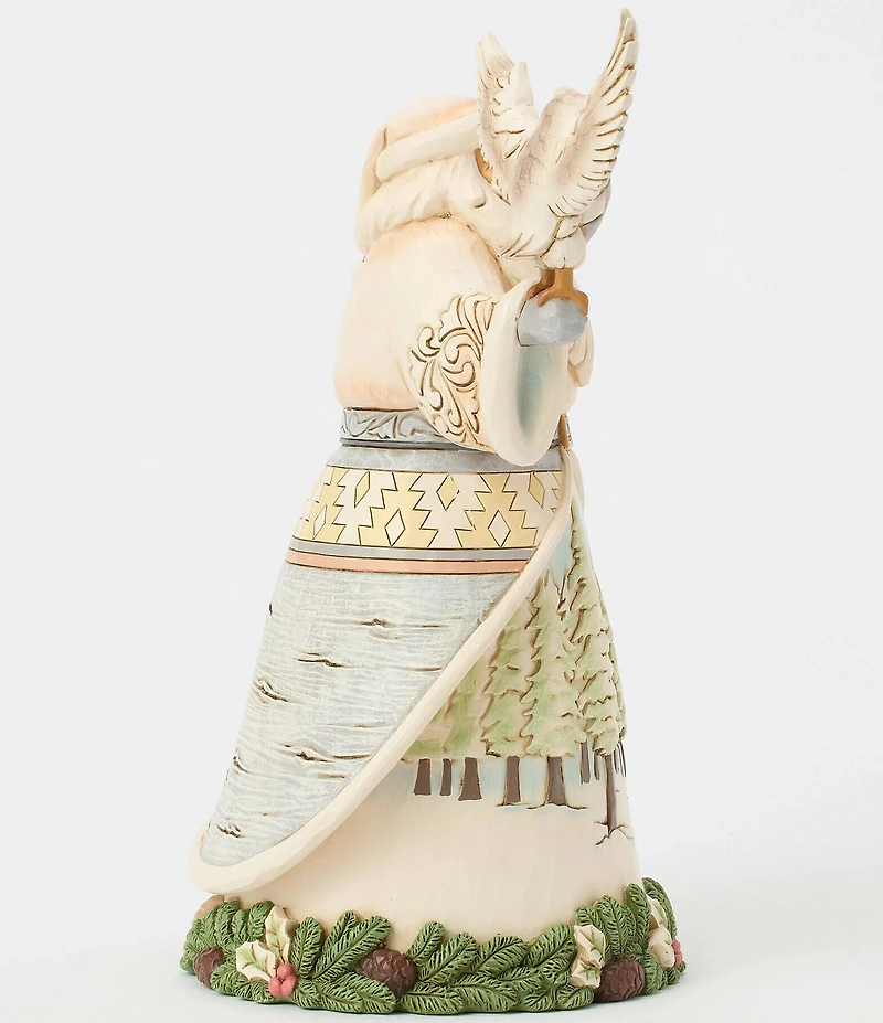 Jim Shore Santa's Woodland Messenger Figurine