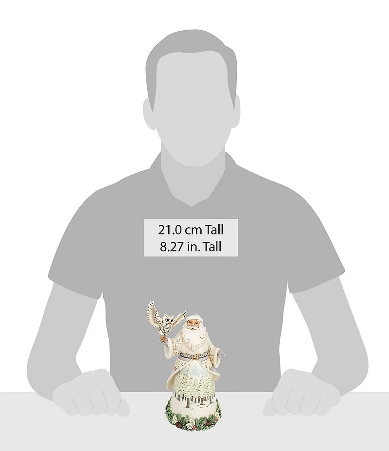 Jim Shore Santa's Woodland Messenger Figurine