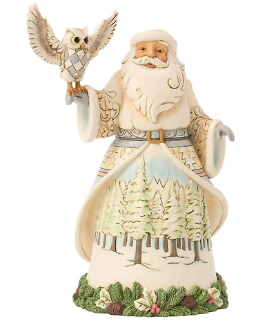 Jim Shore Santa's Woodland Messenger Figurine